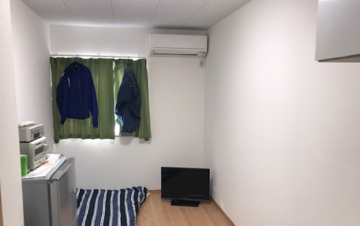 家電付きの寮完備